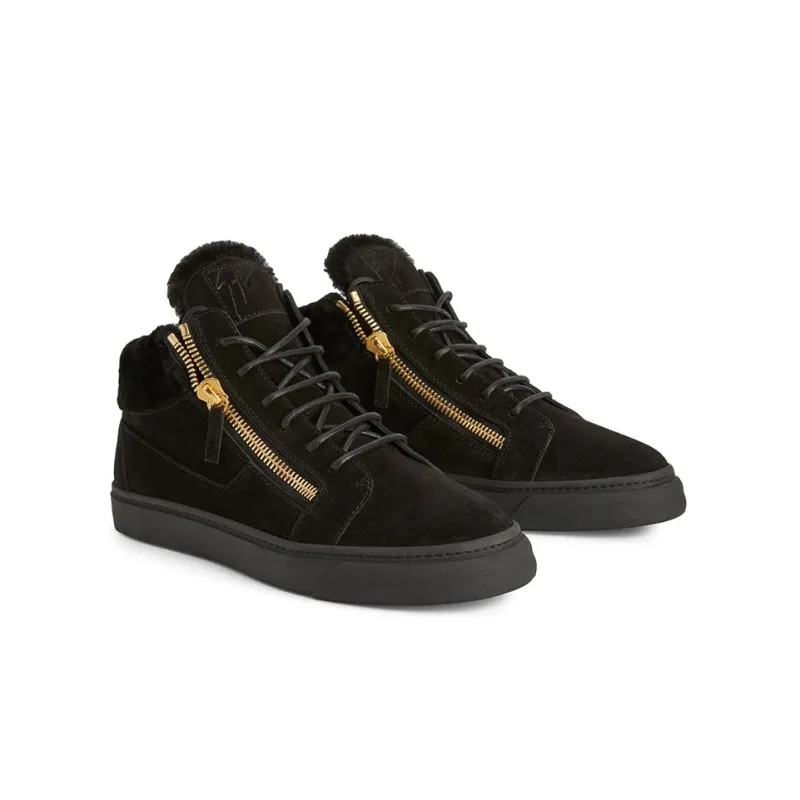 Giuseppe Zanotti Kriss Suede Mid top Sneakers-2