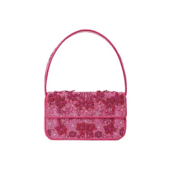 Staud Tommy Beaded Shoulder Bag