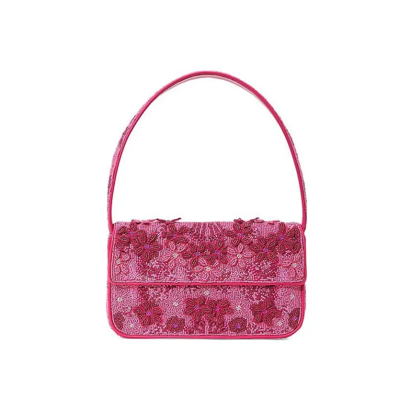 Staud Tommy Beaded Shoulder Bag-0