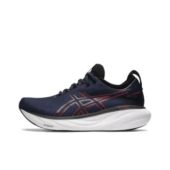 Asics Gel Nimbus 25 Wide 'Midnight Electric Red'