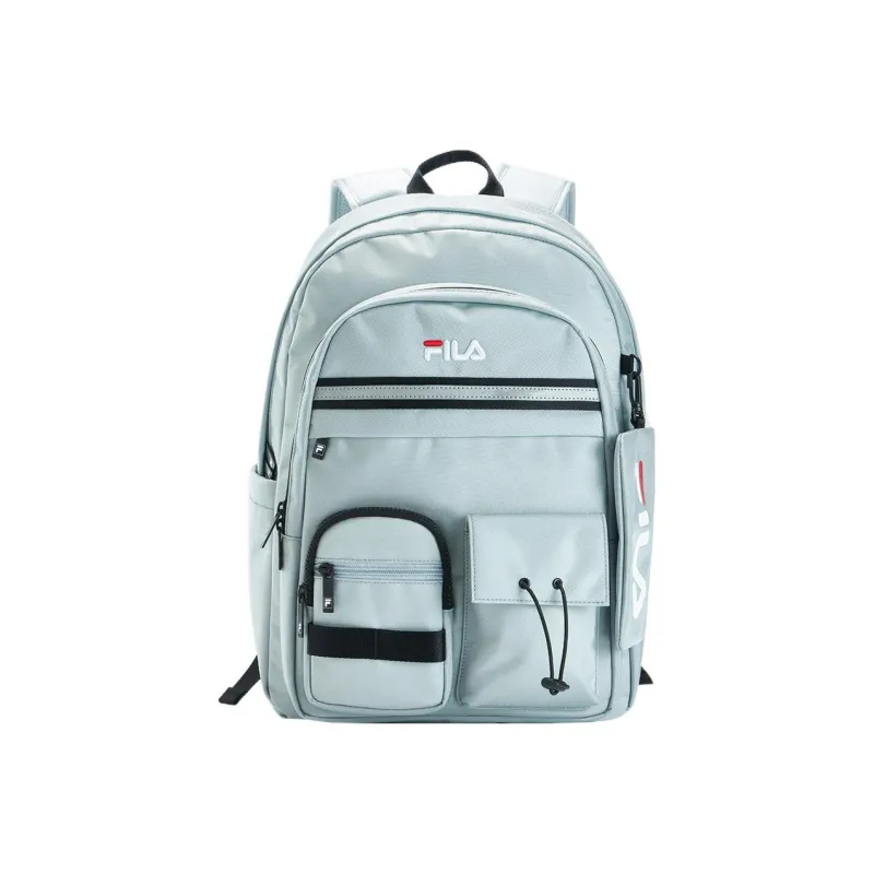 FILA Fabric Backpack Small Size Men's Gray-0