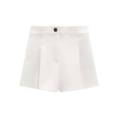 ZARA Casual Shorts Women's White