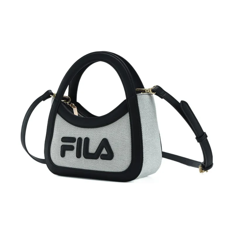 FILA PU Shoulder Bag Crossbody Bag Handbags Small Size Women's Black-1
