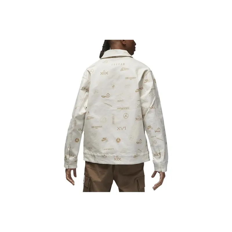 Jordan Flight Heritage Jackets Men White-1