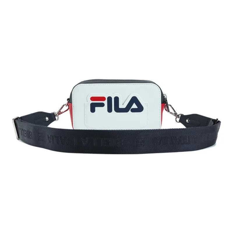 FILA PU Shoulder Bag Crossbody Bag Small Size Women's White-2