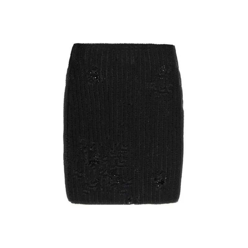 JW Anderson Distressed Knitted Skirt-1