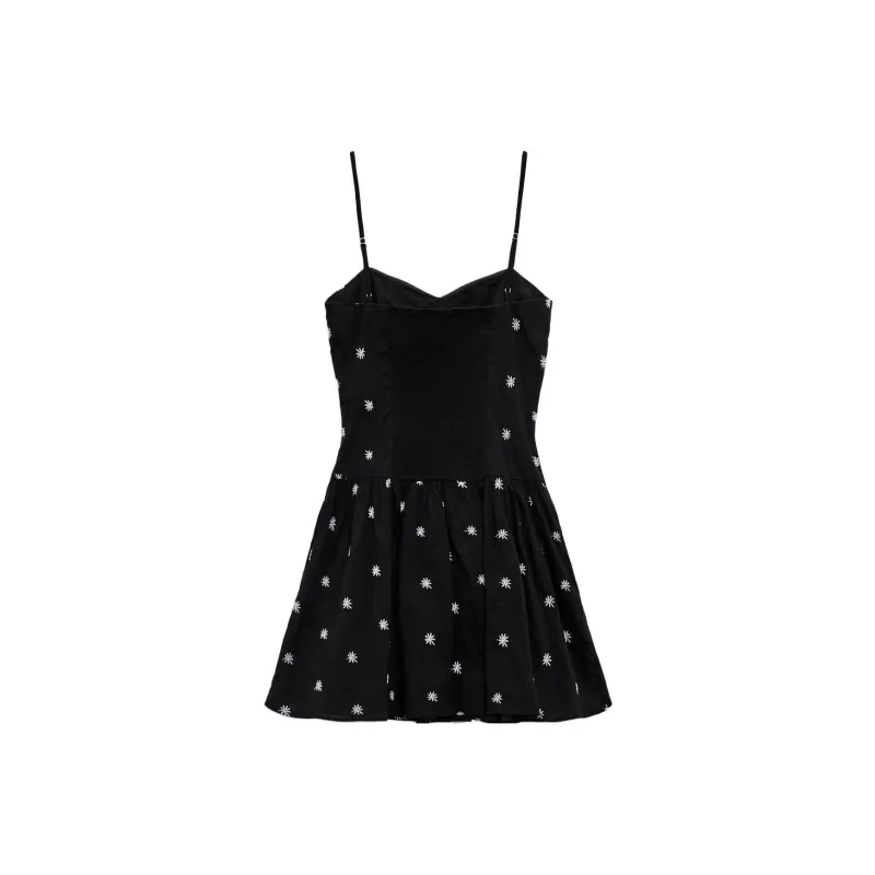 ZARA Sleeveless Dresses Women's Black-1