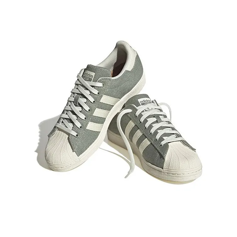 Adidas Originals Superstar Shoes 'Olive Green Cream'-2