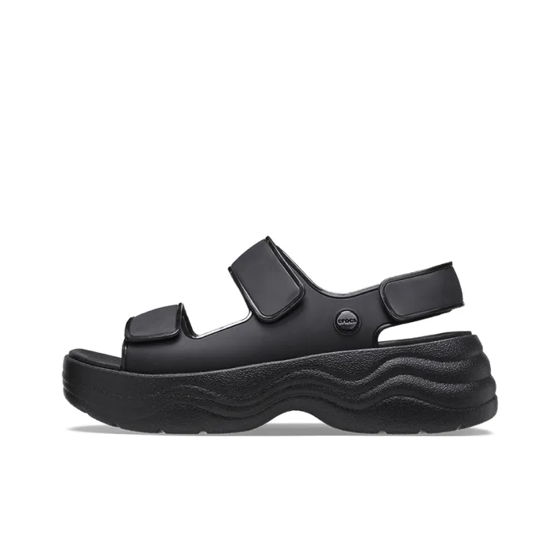 Crocs Skyline Sandals 'Black' Women's-0