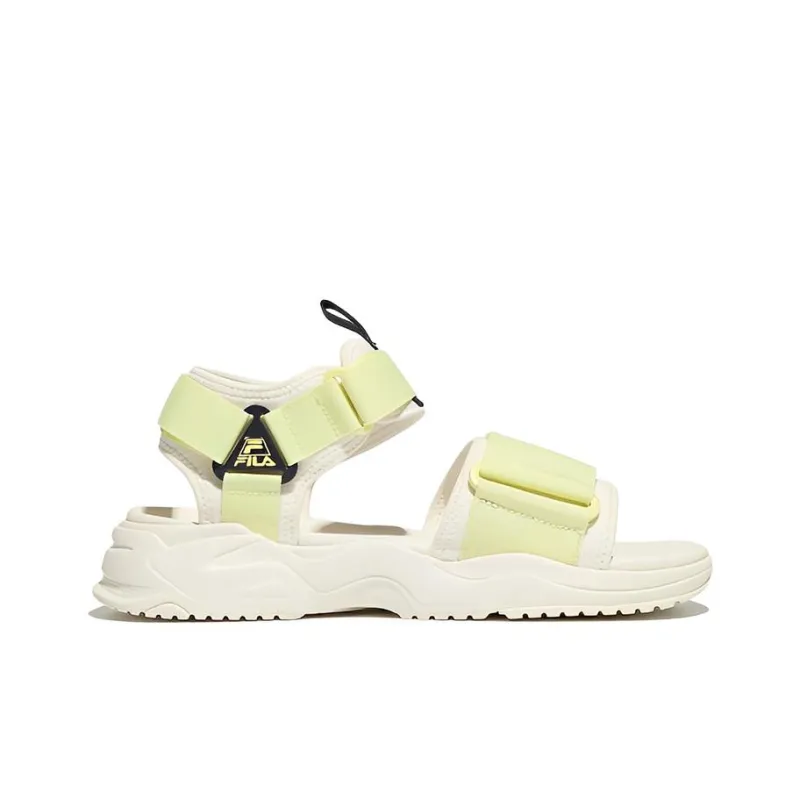 FILA Rayflide Rayflies Sandals Sports Sandals Unisex Green White Korean Style-1