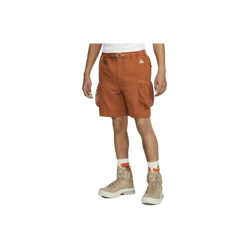 Nike Casual Shorts Men Orange