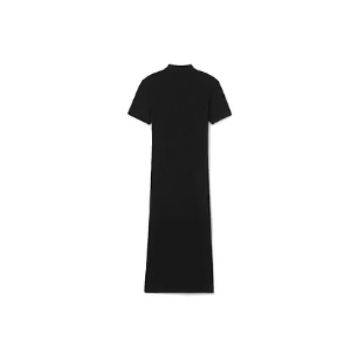 LACOSTE Cotton Ribbed Dress-1