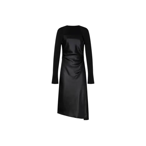 MO&CO Long-Sleeved Dresses Women's Black