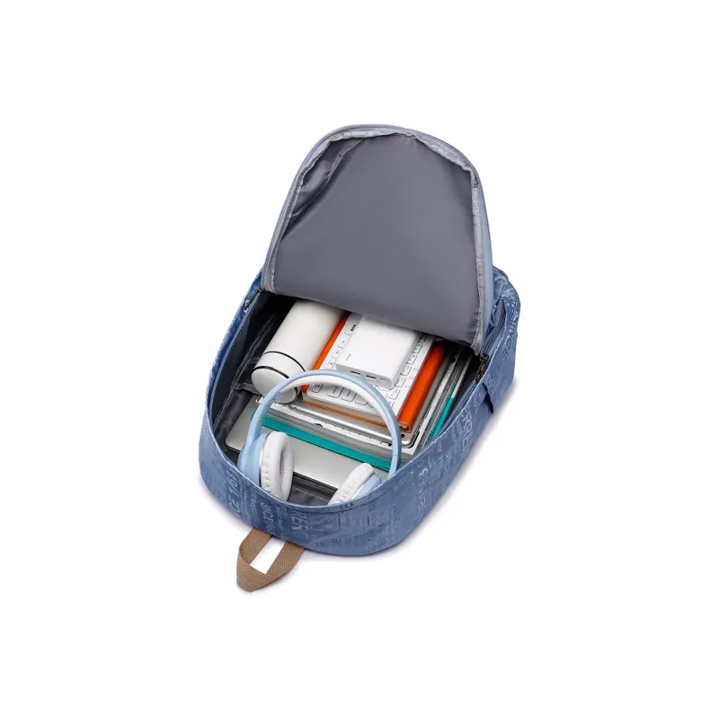 NOMK Pu Membrana Dermalis 14.5 Inch Laptop Bag Backpack Regular Unisex Multicolor-5