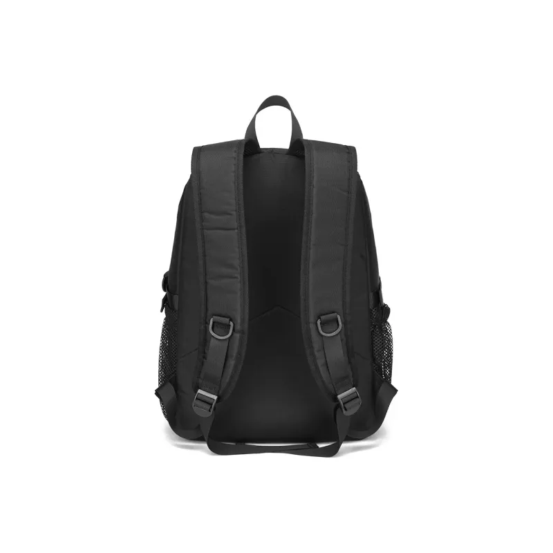 NOMK Oxford Cloth Canvas Travel Bag Handbag Laptop Bag Backpack Regular Unisex Black-3