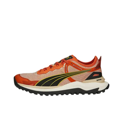 PUMA Voyage Nitro Running Shoes Men Low-Top Orange/Black