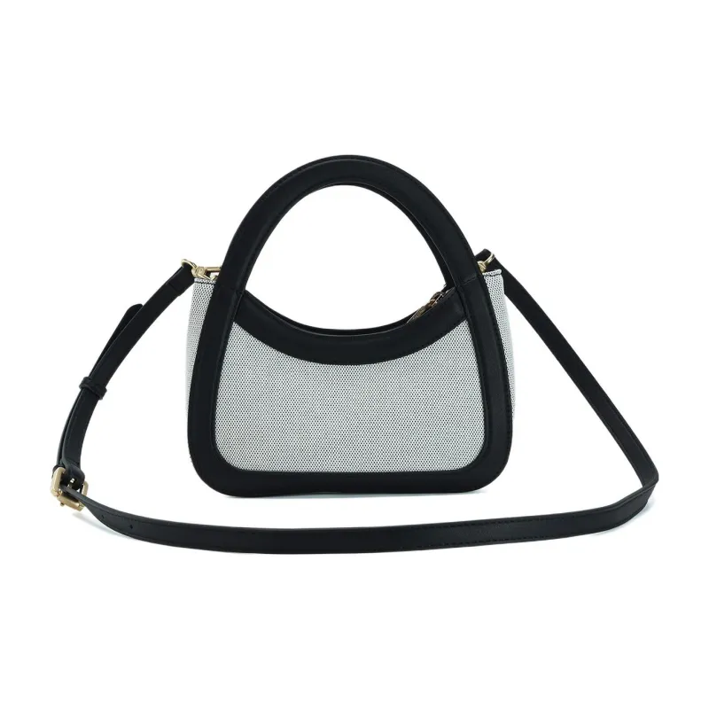 FILA PU Shoulder Bag Crossbody Bag Handbags Small Size Women's Black-2