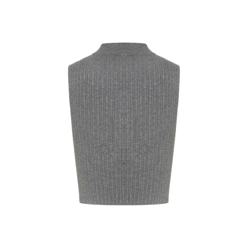 MOCO Knitwear Women's Medium Heather Gray-1