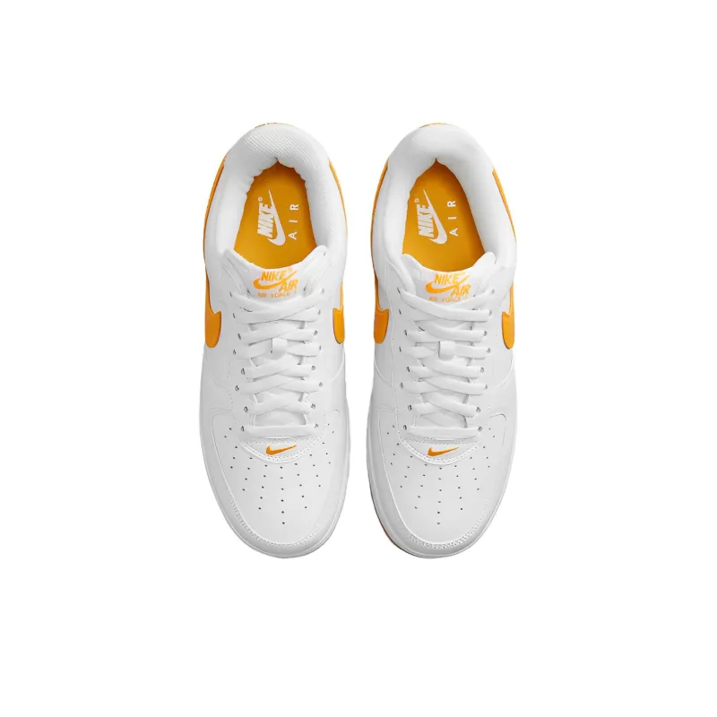 Nike Air Force 1 Low Retro Qs Color Of The Month White University Gold-3