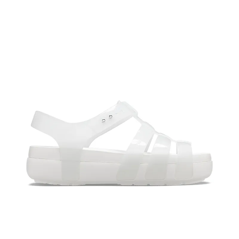 Crocs Splash Glossy Fisherman Sandal 'White' Women's-1