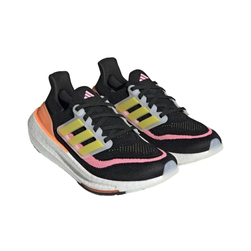 Adidas Ultra Boost Light Core Black Bright Yellow Cloud White Women's-2