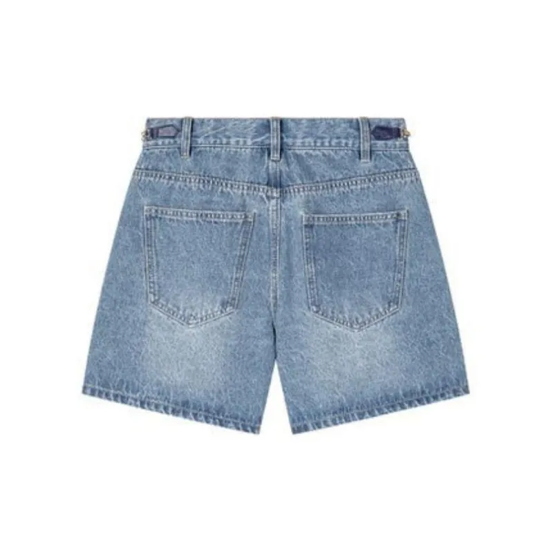 DKNY Denim Shorts Women's Medium Denim Blue-1