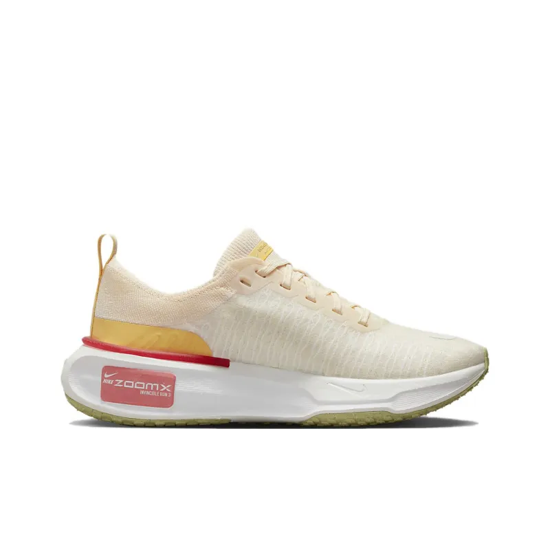 Nike ZoomX Invincible Run 3 Light Cream Topaz Gold Sea Coral Women's-1