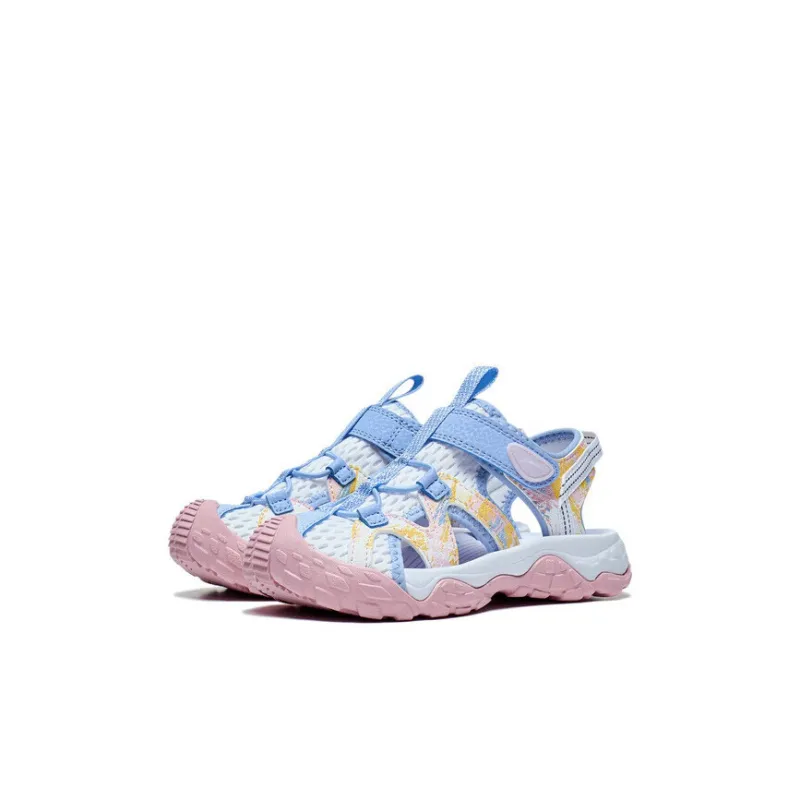 LINING YOUNG Trek 1.5 Rebound Lightweight Cushioning Slip-Resistant Children's Sandals New Aurora Blue Kids'-2