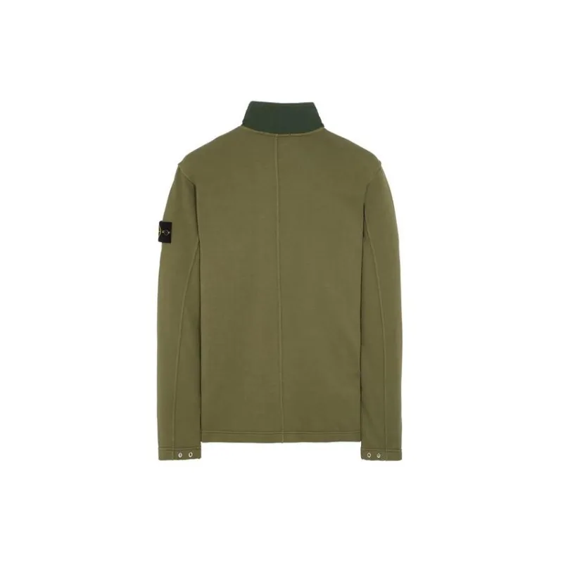 STONE ISLAND Mixed Fabric HYPE TC Series SS23 Jackets & Coats Men's Sage Green-1