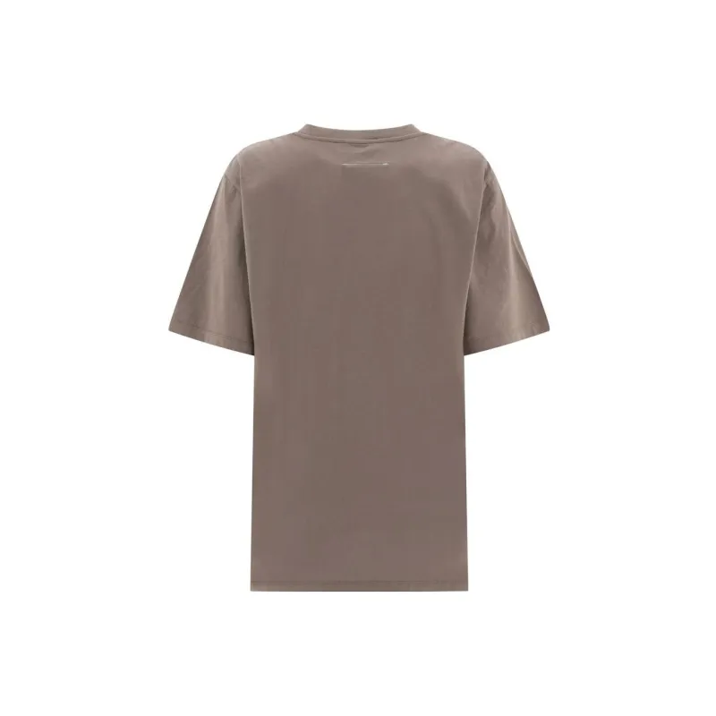 MM6 Maison Margiela T Shirts Women's Brown-1