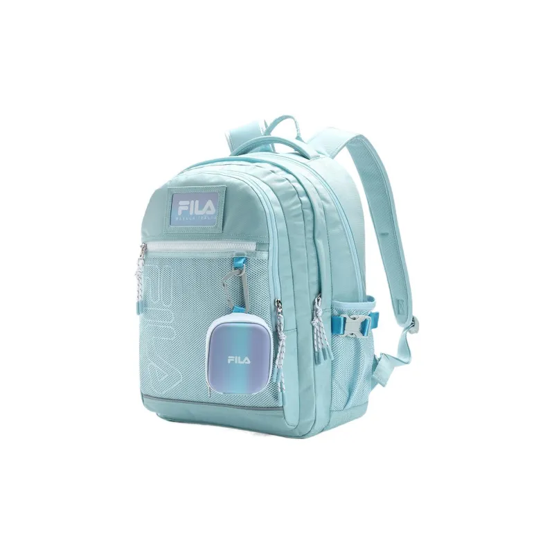 FILA Fabric Backpack Small Size Women's Blue-1