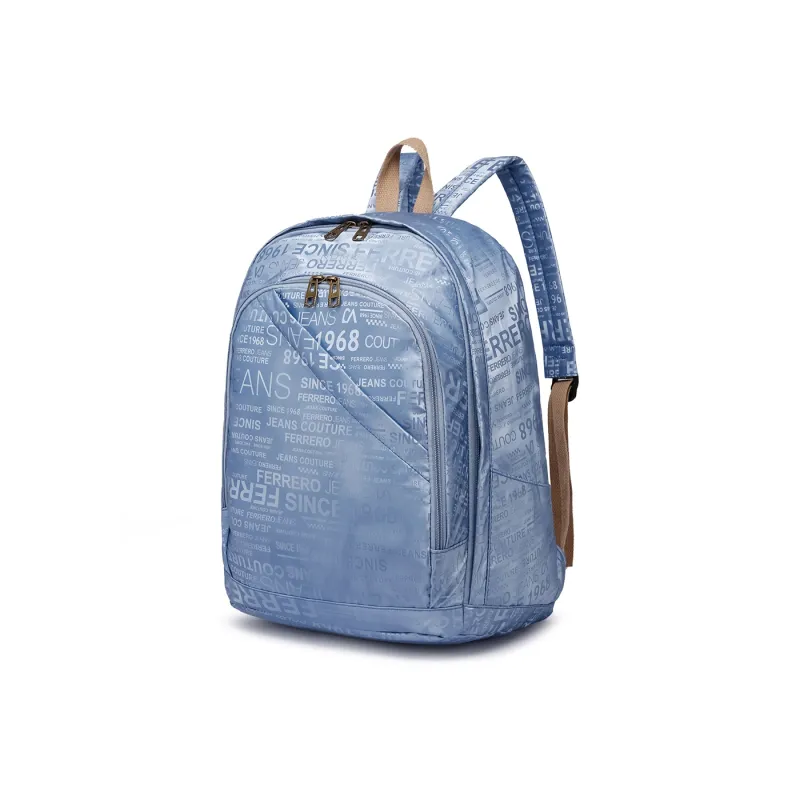 NOMK Pu Membrana Dermalis 14.5 Inch Laptop Bag Backpack Regular Unisex Multicolor-1