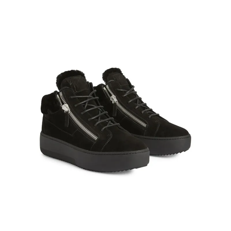 Giuseppe Zanotti Kriss Suede Platform Sneakers-2