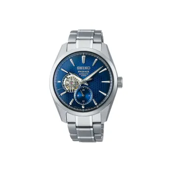 SEIKO Mechanical Movement Stainless Steel Strap Watch Men's Watches Blue Dial SARJ003