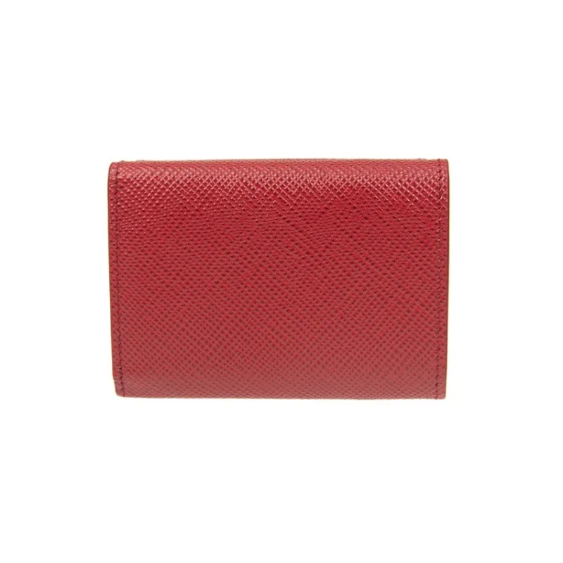 PRADA Coin Purses Wallets Women's Red-3
