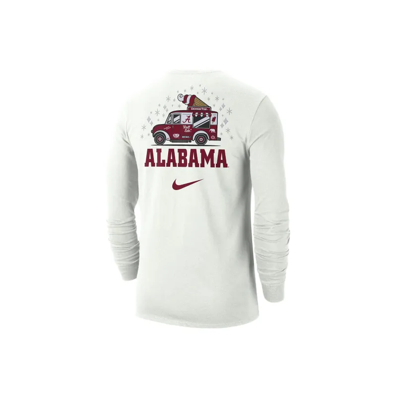 Nike Alabama Men's Nike College Long Sleeve T Shirt-1