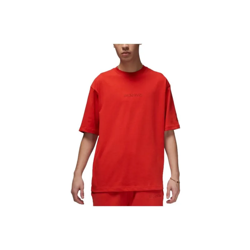 Jordan T Shirts Men Red-2