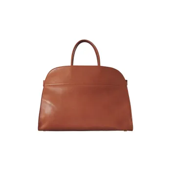 THE ROW Margau Leather Tote Bag Shopping Bag Handbag Women's Brown