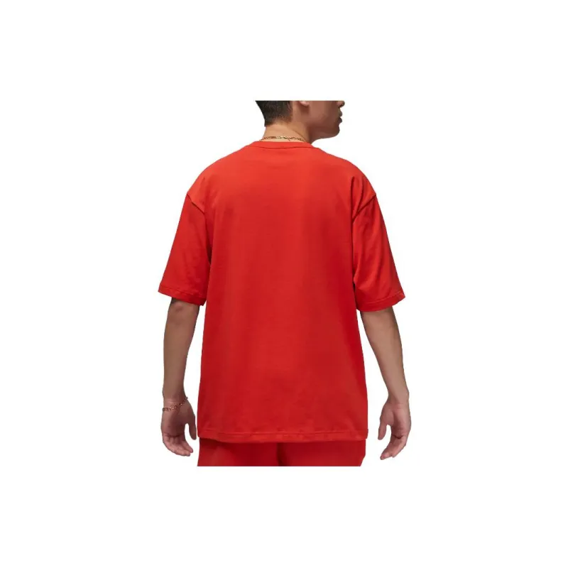 Jordan T Shirts Men Red-3