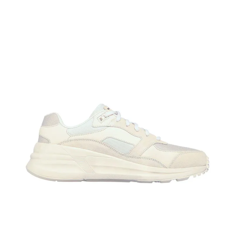 Skechers Global Jogger Low Top Beige/White-1