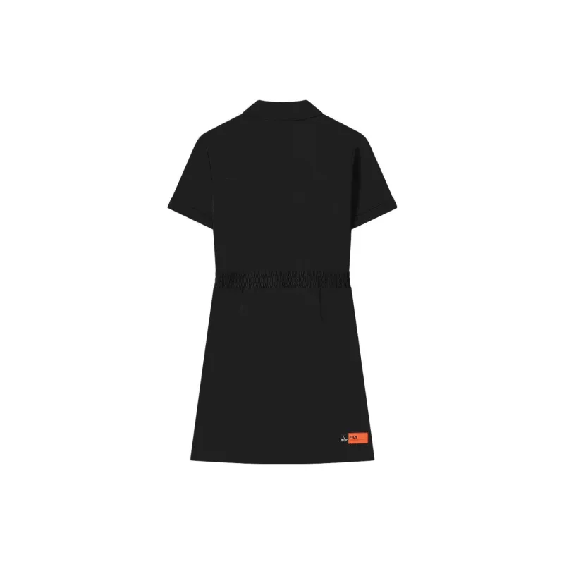 FILA Short Sleeved Dresses Women's Jet Black-1