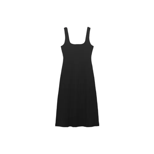 ZARA Slip Dresses Women's Black