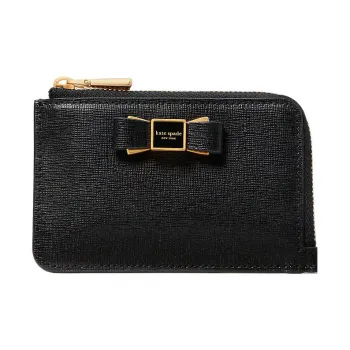 Kate Spade Leather Coin Purses Wallets Women's Black
