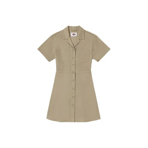 Dickies Short-Sleeved Dresses Women's Sand