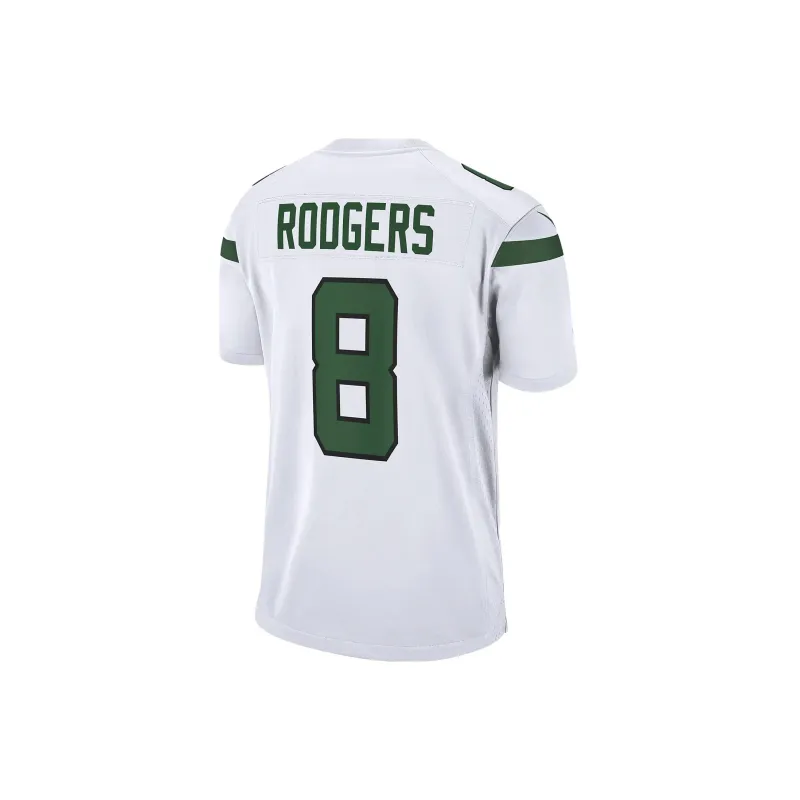 Nike Aaron Rodgers New York Jets Men's Nike Nfl Game Football Jersey-1