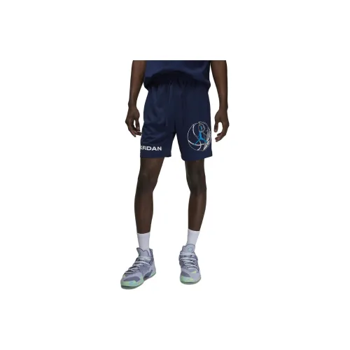 Jordan Sport Casual Shorts Men Navy Blue