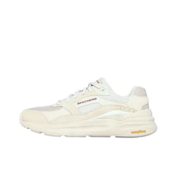 Skechers Global Jogger Low Top Beige/White