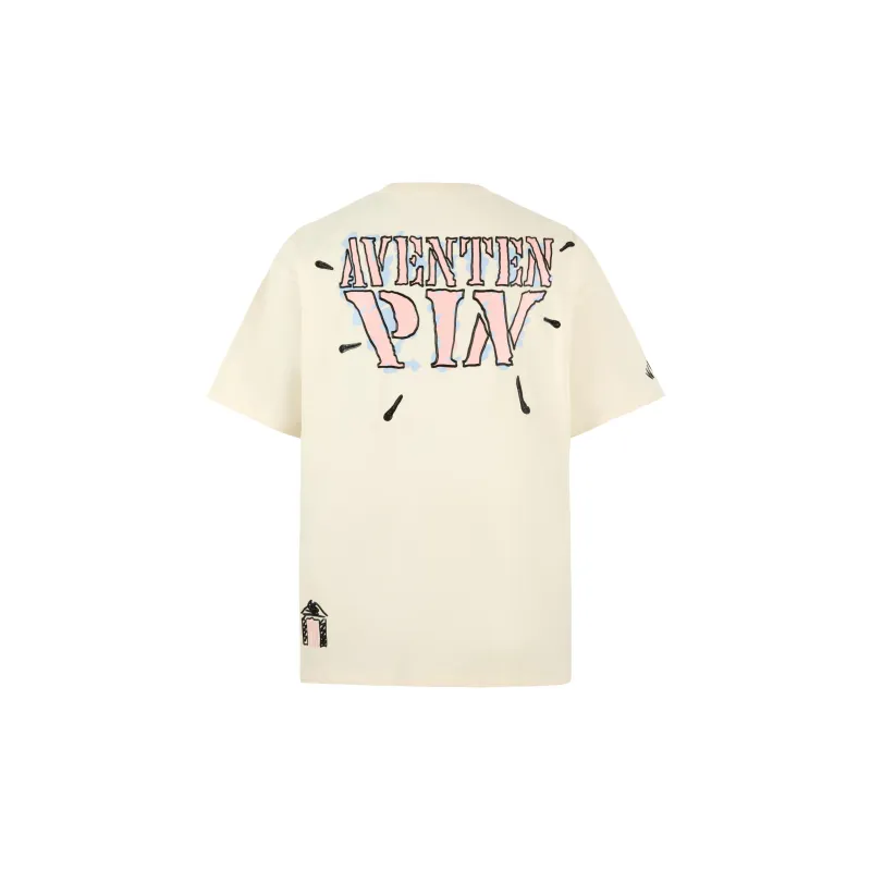 AVENTEN PIN T-Shirts Unisex White-1