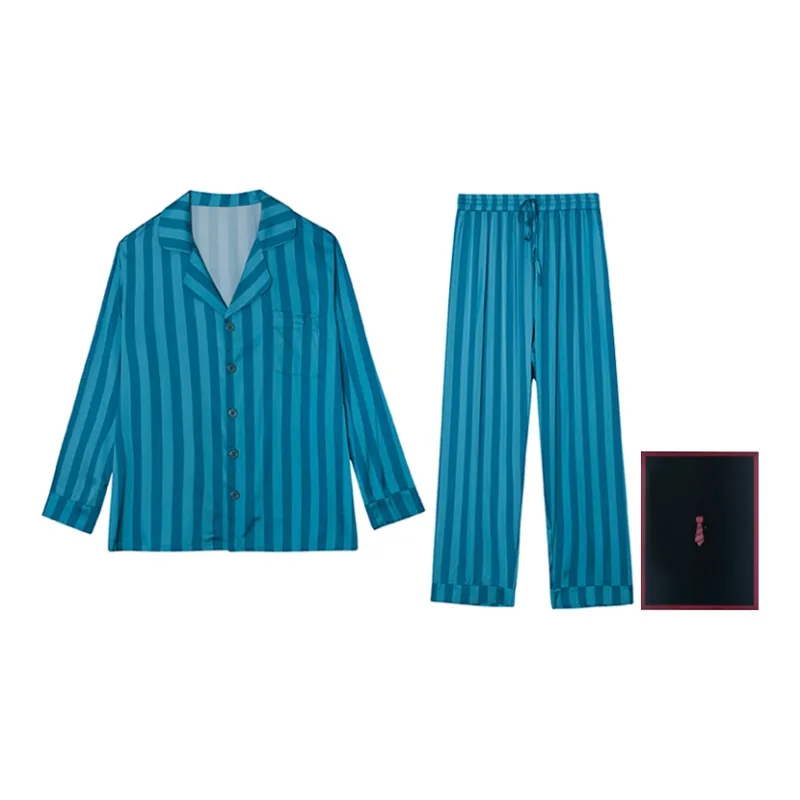 Flow Yarn Men Pajama Sets-3
