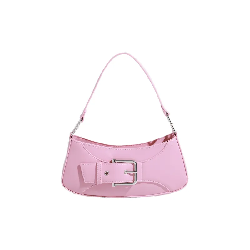 NOMK PU Crossbody Bag, Shoulder Bag, Baguette Bag, Small Square Bag, Handbag, Shoulder Bag Regular Women's Multicolor-16